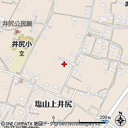 山梨県甲州市塩山上井尻1603周辺の地図