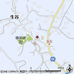 千葉県佐倉市生谷481周辺の地図