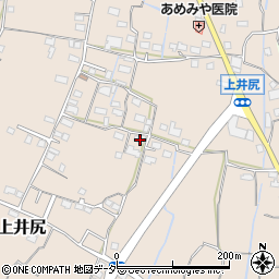 山梨県甲州市塩山上井尻1549周辺の地図