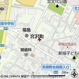 ミクロ電子株式会社　昭島工場周辺の地図