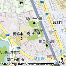 東京都文京区関口3丁目9-7周辺の地図