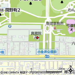 東京都小金井市関野町2丁目8-4周辺の地図