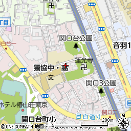 東京都文京区関口3丁目9-6周辺の地図