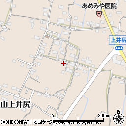 山梨県甲州市塩山上井尻1550周辺の地図