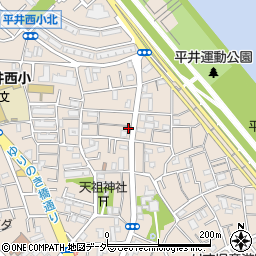東京都江戸川区平井7丁目30-19周辺の地図