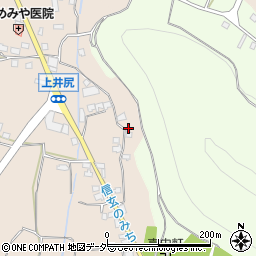 山梨県甲州市塩山上井尻1328周辺の地図