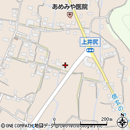 山梨県甲州市塩山上井尻1214周辺の地図