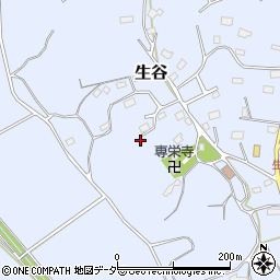 千葉県佐倉市生谷503周辺の地図