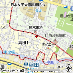 神田川 ケアサポート周辺の地図