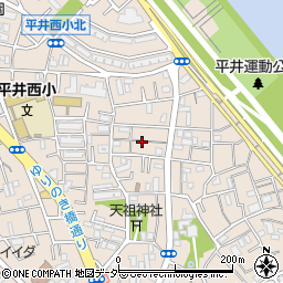 東京都江戸川区平井7丁目30周辺の地図