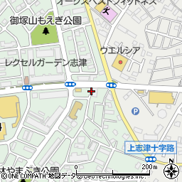 千葉県佐倉市西志津4丁目27周辺の地図
