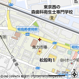 横浜家系ラーメン 昭島大和家周辺の地図