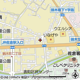 千葉県佐倉市鏑木町492周辺の地図