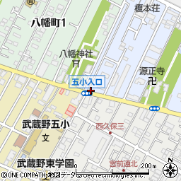 スギコーケアセンター　武蔵野周辺の地図