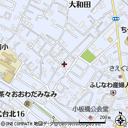 千葉県八千代市大和田282周辺の地図