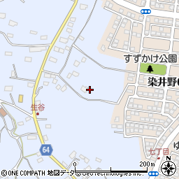 千葉県佐倉市生谷1424周辺の地図