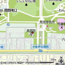 東京都小金井市関野町2丁目8周辺の地図