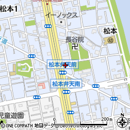 東京都江戸川区松本2丁目12-1周辺の地図