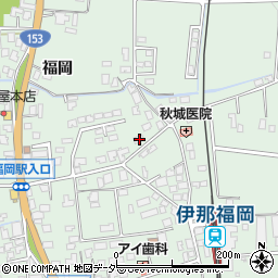 長野県駒ヶ根市赤穂福岡9141-27周辺の地図