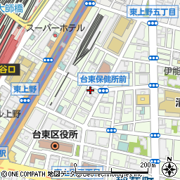 株式会社五浦観光ホテル　東京営業所周辺の地図
