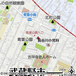 東京都武蔵野市吉祥寺北町2丁目周辺の地図
