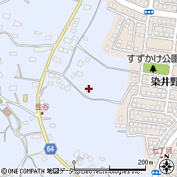 千葉県佐倉市生谷1427周辺の地図