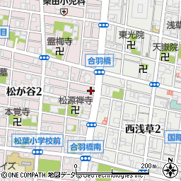 釜浅商店本店周辺の地図