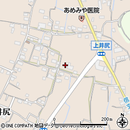 山梨県甲州市塩山上井尻1404周辺の地図