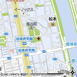 松本ふじの花児童遊園周辺の地図