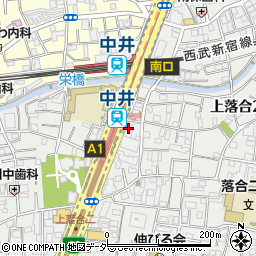 東京都新宿区上落合2丁目22-18周辺の地図
