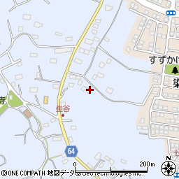 千葉県佐倉市生谷1402周辺の地図