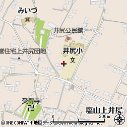 山梨県甲州市塩山上井尻676-1周辺の地図