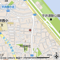 東京都江戸川区平井7丁目30-15周辺の地図