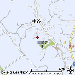 千葉県佐倉市生谷429周辺の地図