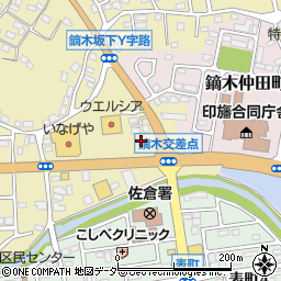 千葉県佐倉市鏑木町474周辺の地図