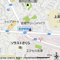 志津グリーンハイツ４号棟周辺の地図