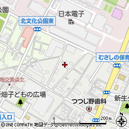 東京都昭島市中神町周辺の地図