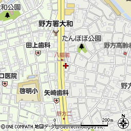 板倉精米店周辺の地図