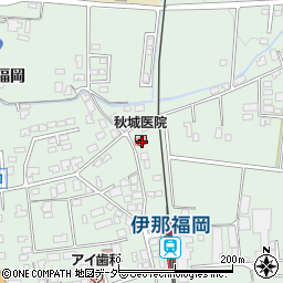 長野県駒ヶ根市赤穂福岡9870周辺の地図
