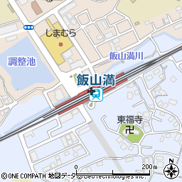 飯山満駅周辺の地図