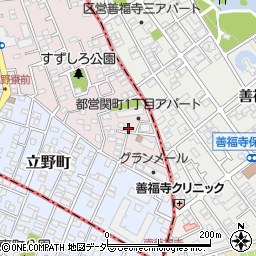 東京都練馬区関町南2丁目15周辺の地図