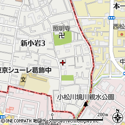 東京都葛飾区新小岩3丁目27-7周辺の地図
