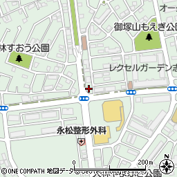 ローソン佐倉西志津一丁目店周辺の地図