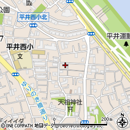 東京都江戸川区平井7丁目30-12周辺の地図