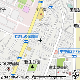 東京都昭島市中神町1296-77周辺の地図