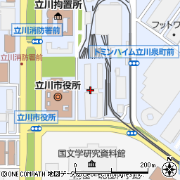 トミンハイム立川泉町周辺の地図