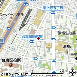 パークネット東上野５丁目第３駐車場周辺の地図