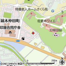 千葉県佐倉市鏑木町362周辺の地図