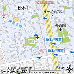 二代目清鮨周辺の地図
