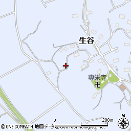 千葉県佐倉市生谷318周辺の地図